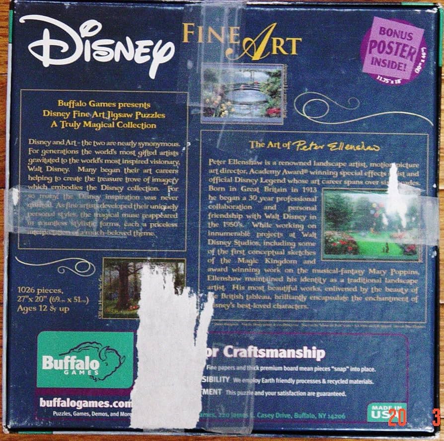 Amazon.co.jp: Disney Fine Art 1000 Piece Puzzle - Mickey's